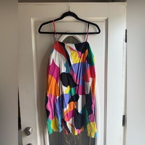 Target a new day colorful linen dress